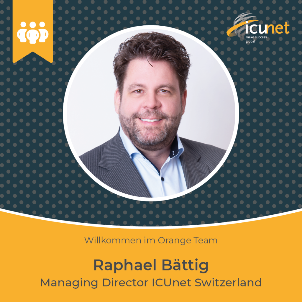Raphael Bättig, Standortleiter der ICUnet.Group Schweiz.